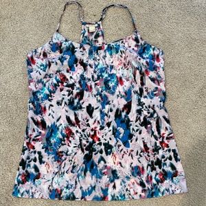 J. Crew factory racer back tank, size 2